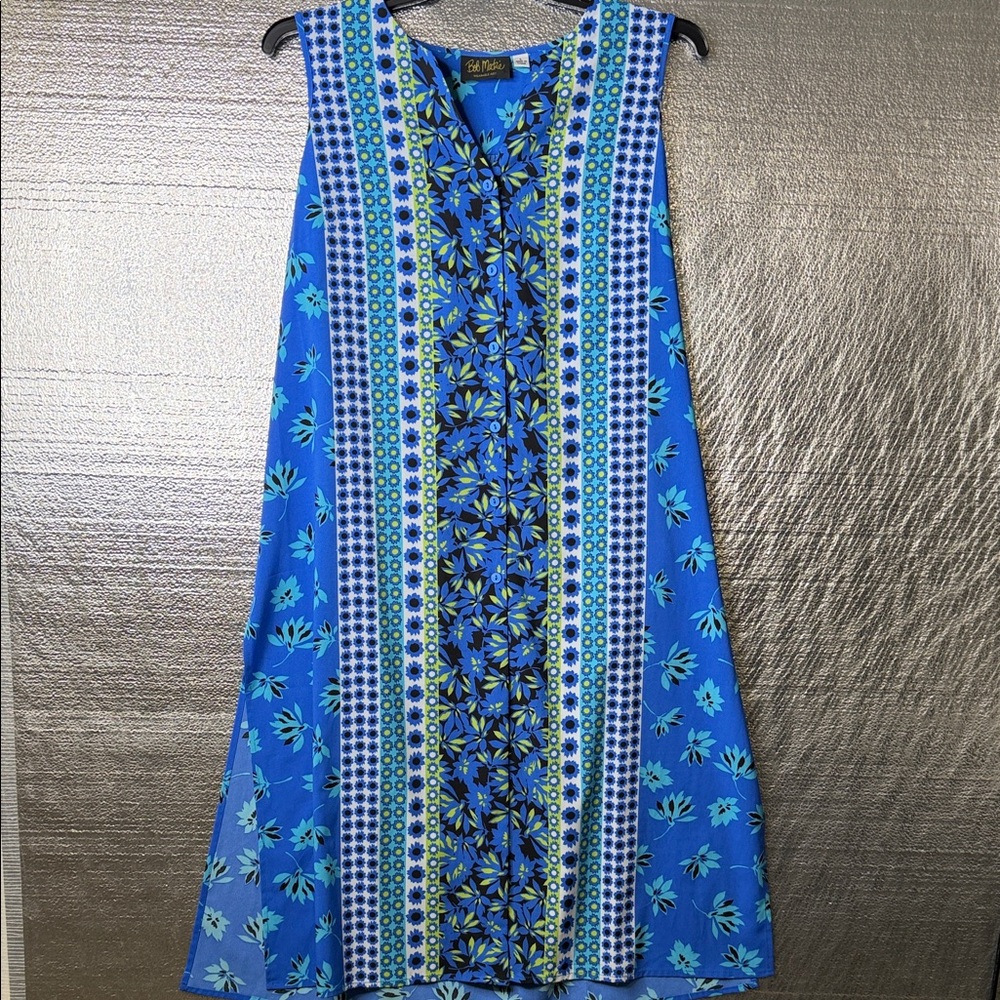 Bob Mackie Dress Wearable Art Y2K 90s Colorful